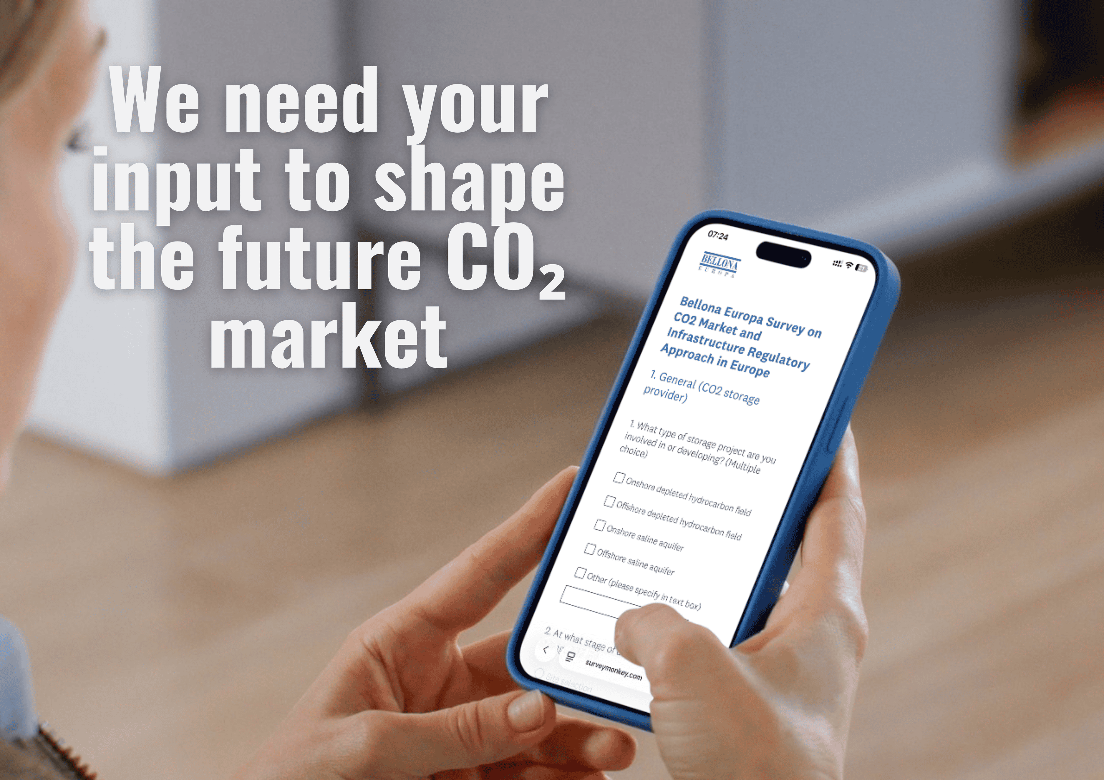 Bellona Europa launches stakeholder survey on the future EU CO₂ market